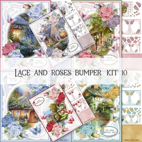 Lace and Roses Bumper Kit 10