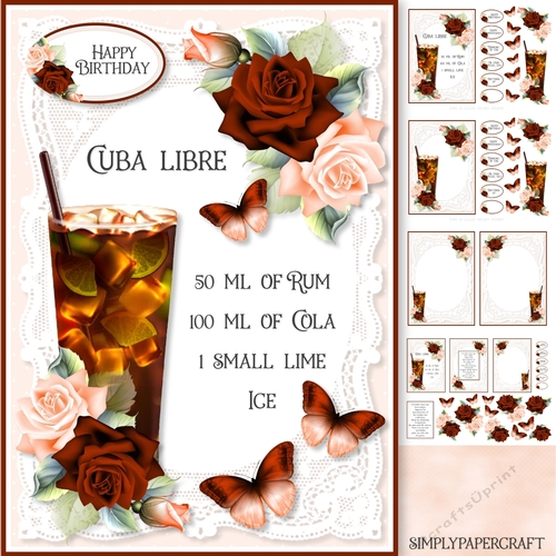 Lace and Roses 67 Cuba Libre Cocktail