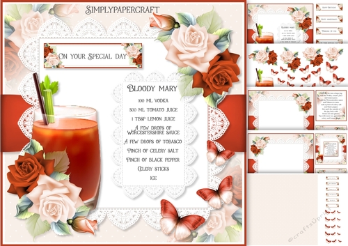 Bloody Mary Cocktail Mini Kit