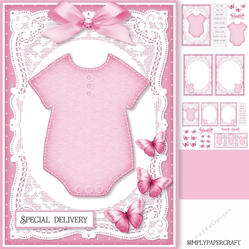 Pink Baby Vest