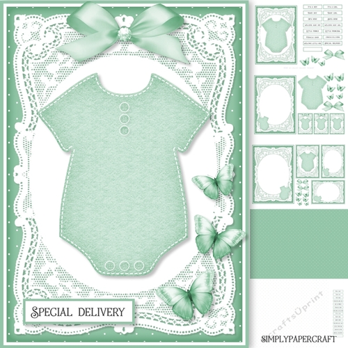 Mint Baby Vest