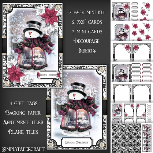Snowman 7x5 Mini Kit 3