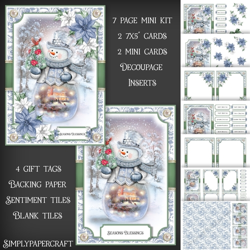 Snowman 7x5 Mini Kit 4