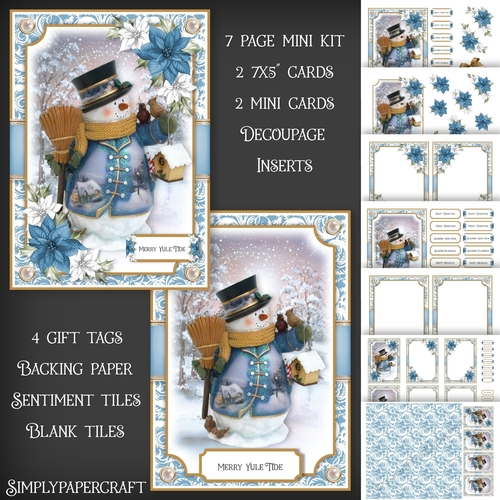 Snowman 7x5 Mini Kit 6