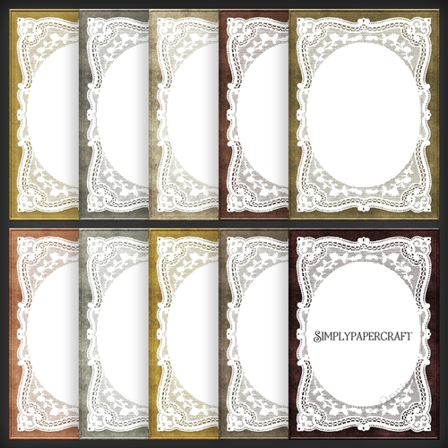 Metal Lace Topper