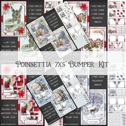 Poinsettia 7x5 Bumper Kit