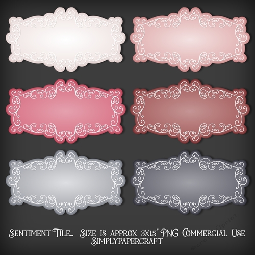 Flamingo Fancy Sentiment Tile