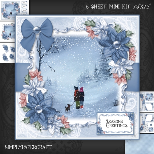 People and Poinsettias Mini Kit 3