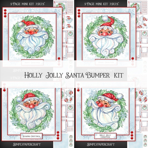 Holly Jolly Santa Bumper Kit