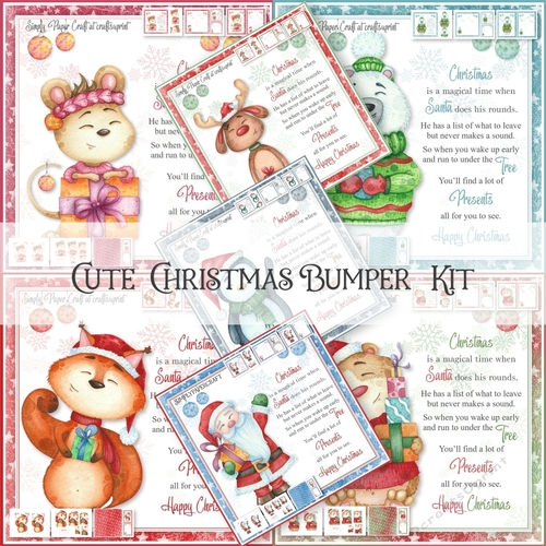 Cute Christmas Bumper Kit