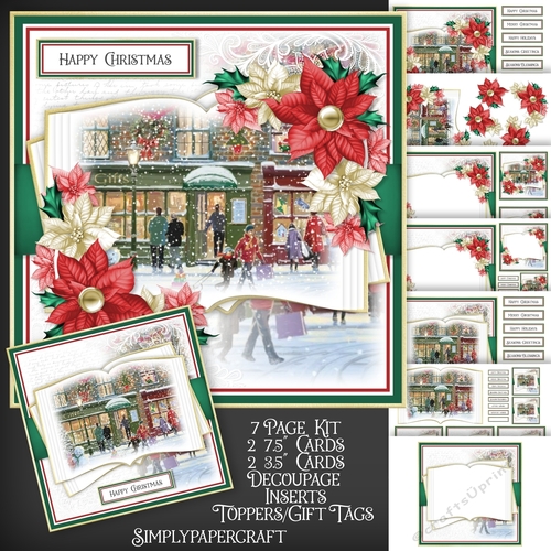 A Christmas Shopping Story Open Book Mini Kit 1