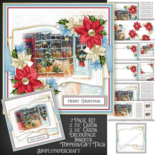 A Christmas Shopping Story Open Book Mini Kit 2