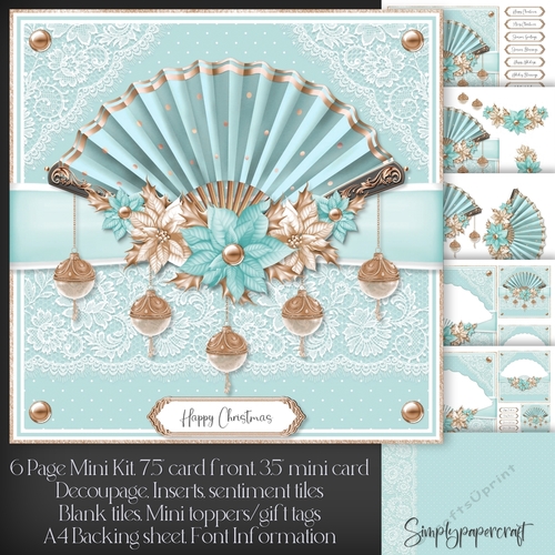 A Christmas Fan Mini Kit 1