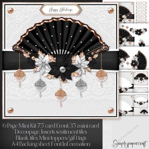 A Christmas Fan Mini Kit 4