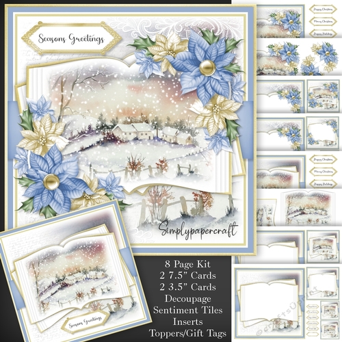 A Winter Story Open Book Mini Kit 8