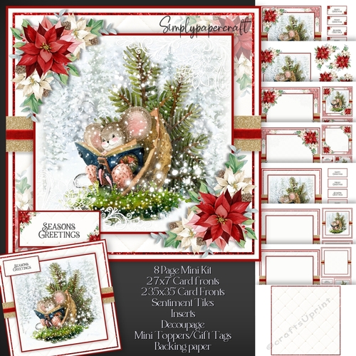Christmas Mice Mini Kit 4