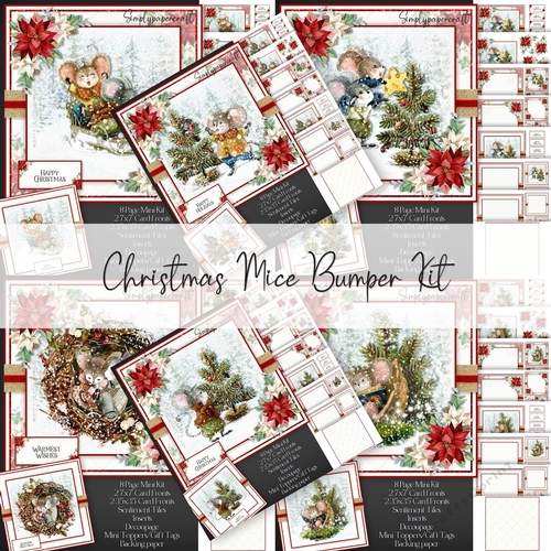 Christmas Mice Bumper Kit