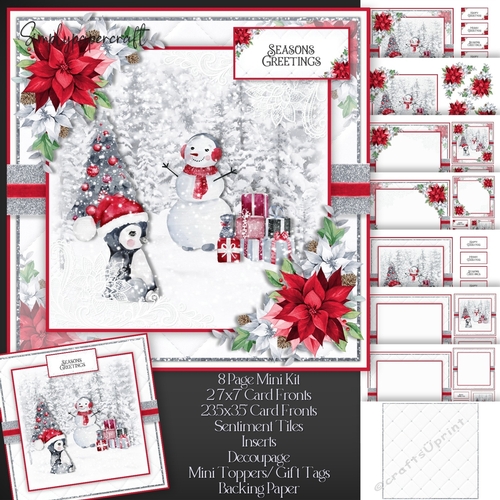 Christmas Penguins Mini Kit 3