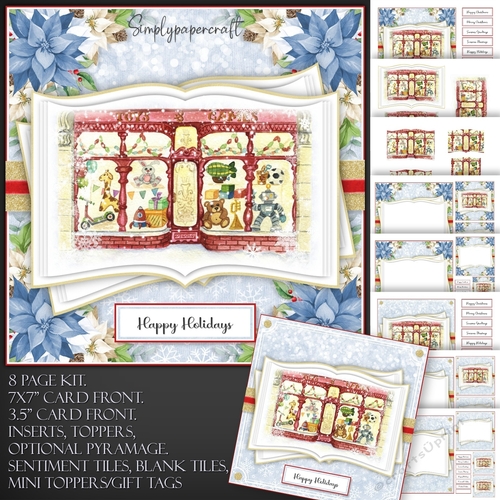 Vintage Christmas Shop Open Book 5