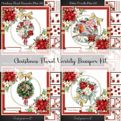 Christmas Floral Variety Bumper Kit