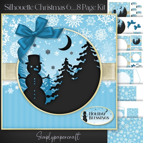 Silhouette Christmas 6