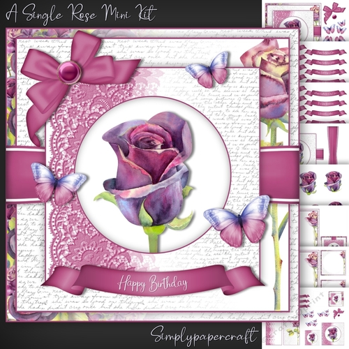 A Single Rose Mini Kit