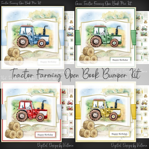 Tractor Farming Open Book Bumper Kit