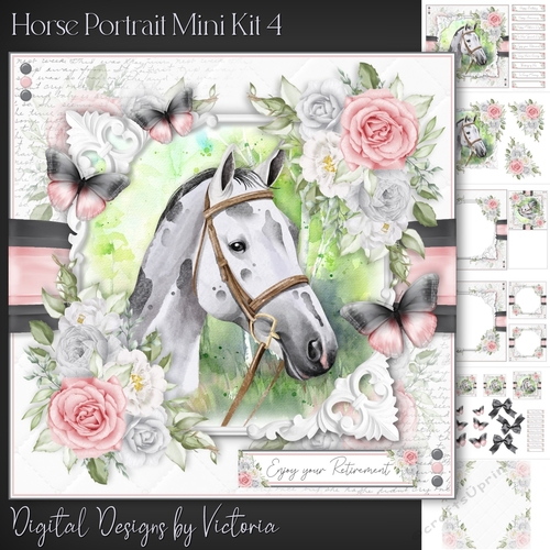 Horse Portrait Mini Kit 4