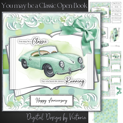 You may be a Classic but you keep my motor Running Open Book
