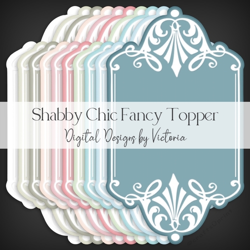 Shabby Chic Fancy Topper