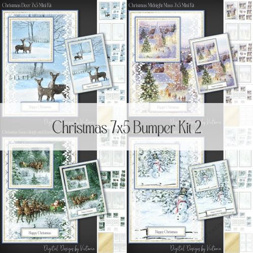 Christmas 7x5 Bumper Kit 2
