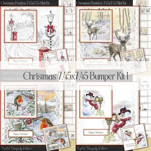 Christmas 7.45x7.45 Bumper Kit 1