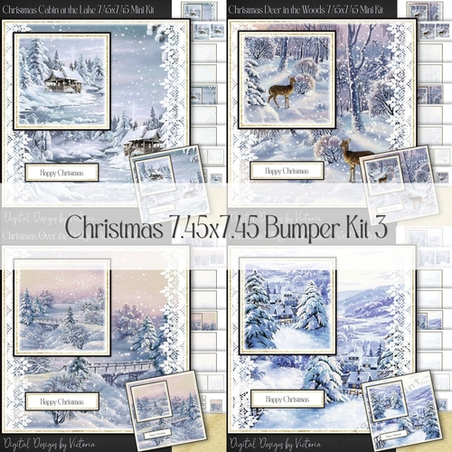 Christmas 7.45x7.45 Bumper Kit 3