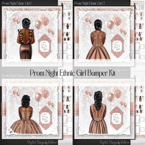 Prom Night Ethnic Girl Bumper Kit