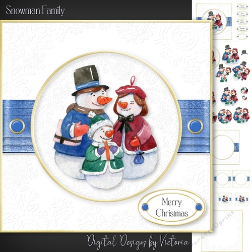 Snowman Family