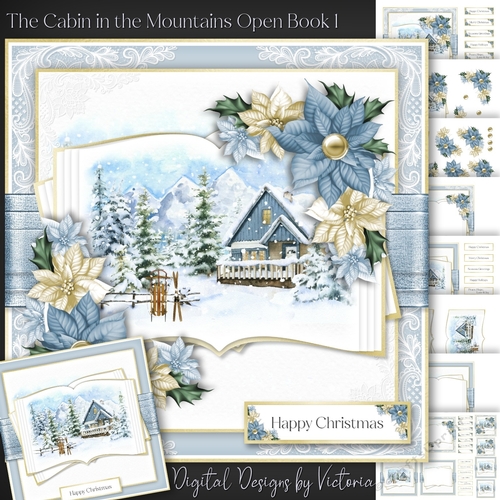 The Cabin in the Mountains Open Book 1