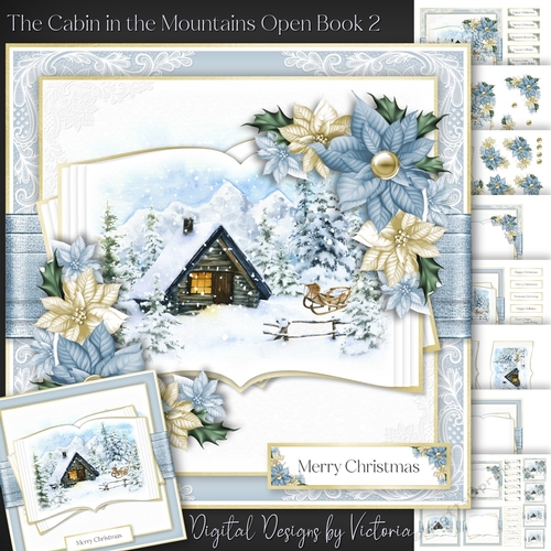 The Cabin in the Mountains Open Book 2