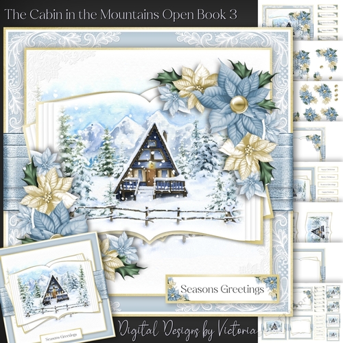 The Cabin in the Mountains Open Book 3