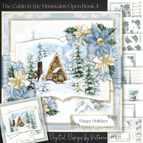 The Cabin in the Mountains Open Book 4