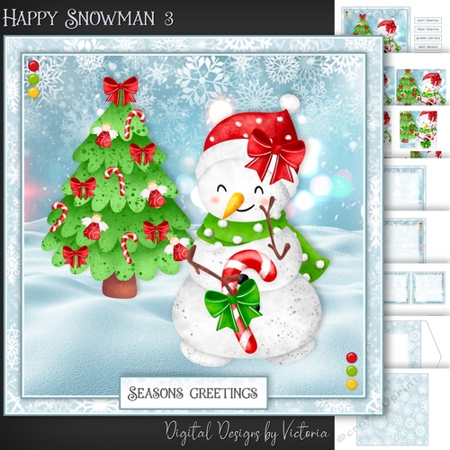 Happy Snowman 3