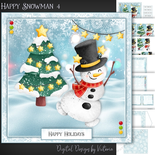 Happy Snowman 4