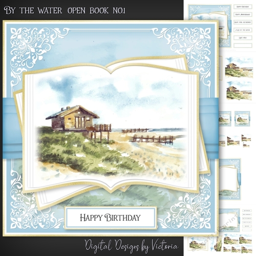 By the Water Open Book No 1