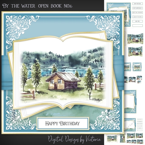 By the Water Open Book No 6