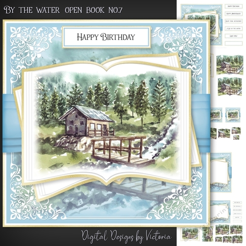 By the Water Open Book No 7