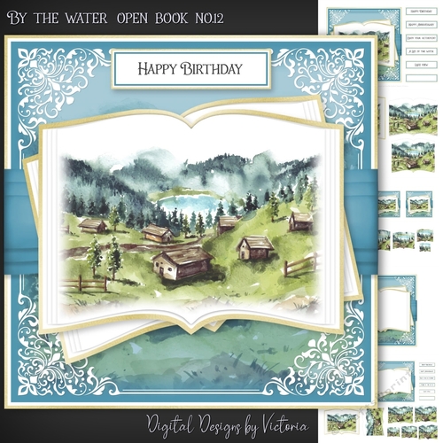 By the Water Open Book No 12