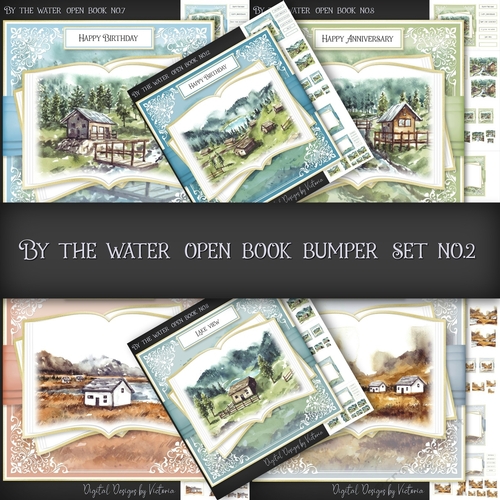 By the Water Open Book Bumper Set No 2