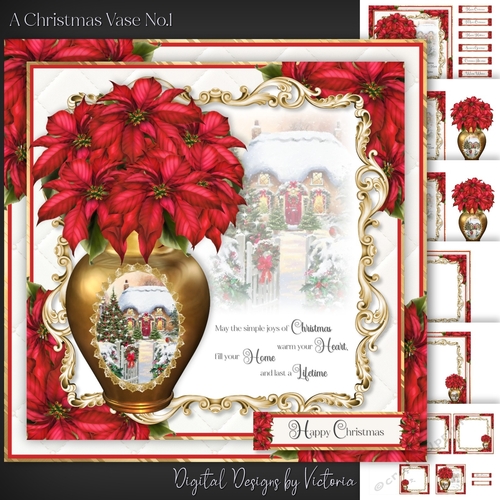 A Christmas Vase No.1
