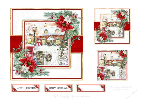 Cottage Garden Christmas No.1