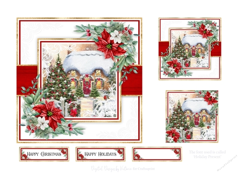 Cottage Garden Christmas No.2