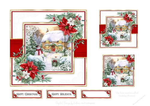 Cottage Garden Christmas No.3